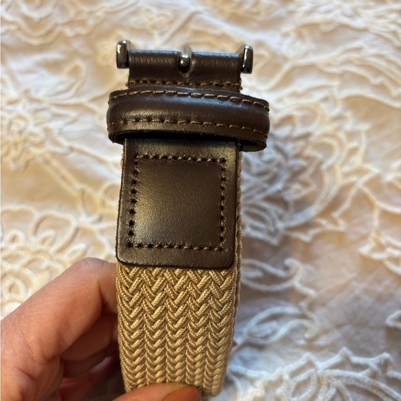 Brown and Tan Men's Bag Strap - Picture 1 of 5
